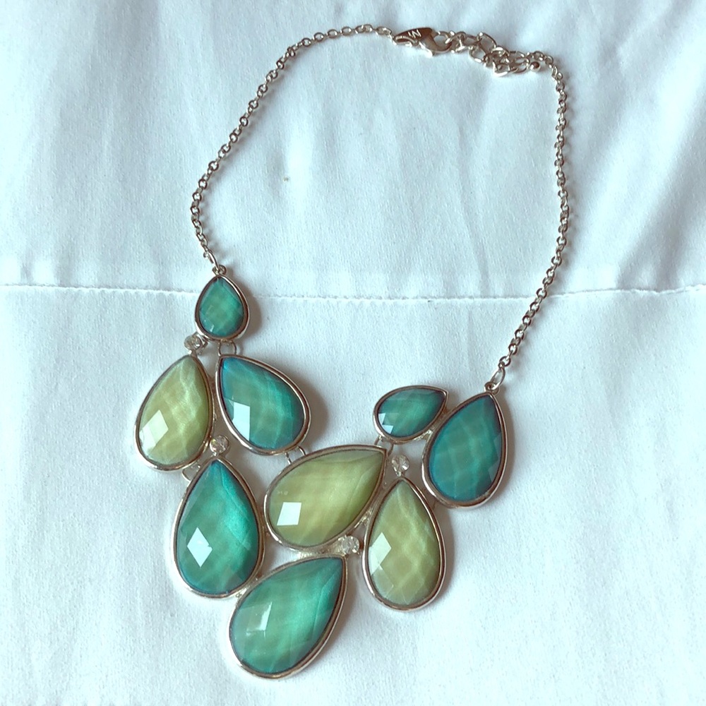 Statement bib necklace